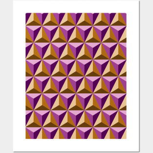 Geometric Triangles Art Posters and Art